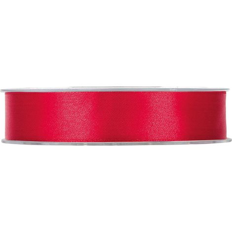 Piovaccari Nastro Raso 25 Mm 50 Mt Colore Rosso