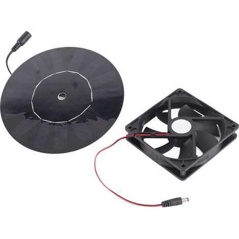 Ventilador extractor solar de 5 W para gallineros, fabricado en silicio monocristalino, para mascotas (gatos, perros) y granjas.
