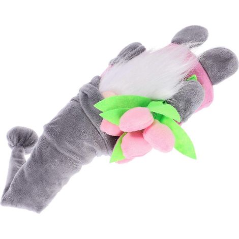 1 poupée décorative à chapeau long, sans visage, pour enfant, adorable poupée, jouet, ornement pour la maison