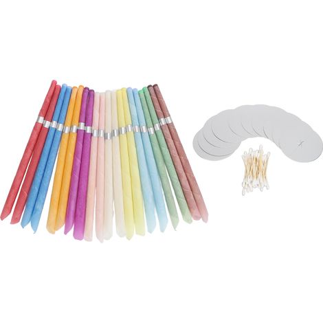 10 Bougies d'Oreille Anti-Céphalée Acouphènes, Lot de 10 Cierges pour Retrait Cérumen, Soulagement Nerveux, Aide au Sommeil, Outil de Conisation Auriculaire (1/5)