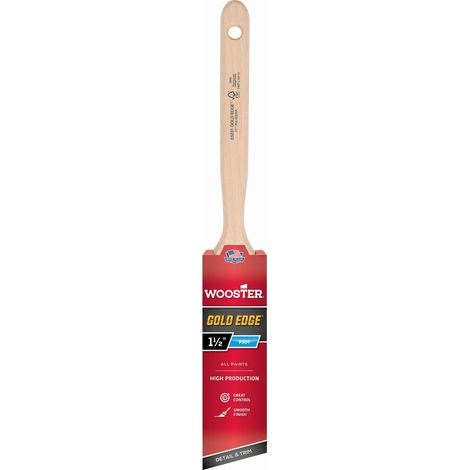 Wooster Gold Edge - Angle Sash Paint Brush - 1.5 Inch