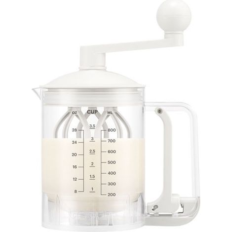 Bodum Bistro Crepe-Teigspender und Mischbehälter weiß 80 cl