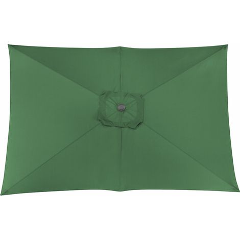 PROLOISIRS Toile Parasol Mat Droit 3x2 par 6 Polyester 200gr SD - Amande