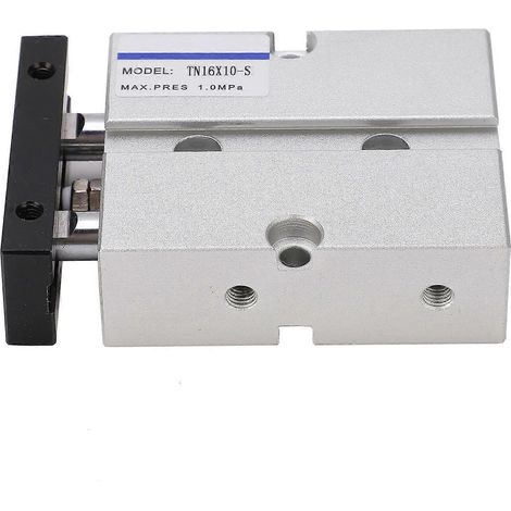 Vérin pneumatique à double effet, alliage d'aluminium, acier inoxydable, TN16, 0,10,9 MPa, 10200 mm (TN16X10S) (1/4)