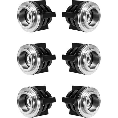 Lot de 6 clapets anti-retour en acier inoxydable pour modèles 280/380/55/580, pompes de nettoyeur haute pression, accessoires de nettoyage, clapets anti-retour de rechange (1/5)