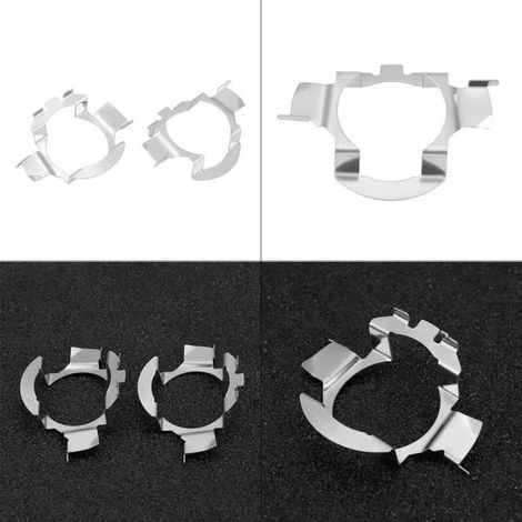 Adaptateur de phare, 1 paire de support de retenue d\'adaptateur de phare à LED H7-Ywey (1/4)