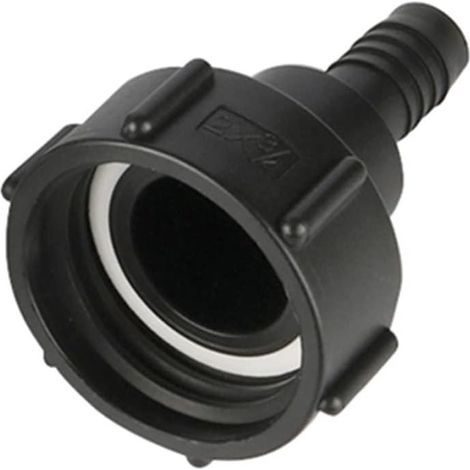 Adaptateur de Tuyau de Réservoir IBC 60 mm Filetage grossier Import à 38 mm Pour Tuyau d'arrosage - Adaptateur de valve Raccord de Tuyau Outils (1/2)