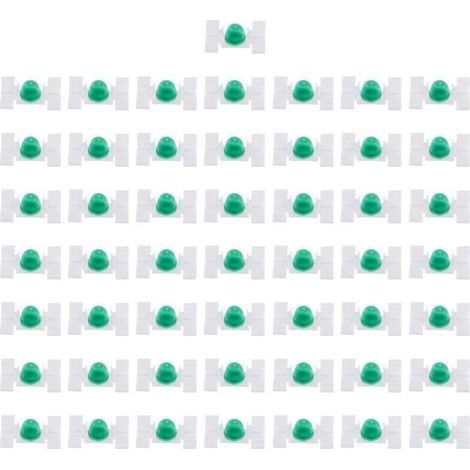50 Pcs Blanc En Plastique Moulure De Porte De Voiture Garniture Clips Retenues Attaches Pour BMW Série 3 E36 E46 (1/4)