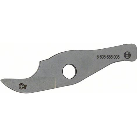 Bosch 2608635409 Cuchilla curva Inox para cizallas GSZ 160 (1/2)
