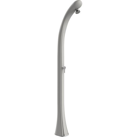 Doccia solare da esterno giardino miscelatore arkema happy one bianco (1/5)