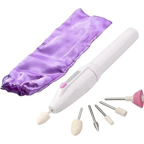 Elektrisches Nagelfeilen-Set  Tragbares elektrisches Nagelfeilen-Poliergerät (1/5)