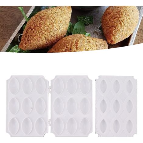 Machine à boulettes de viande Koba, robot culinaire pour farce à viande, moule à galettes de viande à faire soi-même (neuf compartiments) (1/5)
