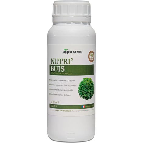 Nutri Buis - Engrais liquide pour buis et conifères - 500 ml (250 litres de préparation) (1/5)