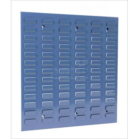 ADB Schlitzplatte senkrecht 456 x 493 mm Blau Werkzeugwand Werkstattwand (1/5)