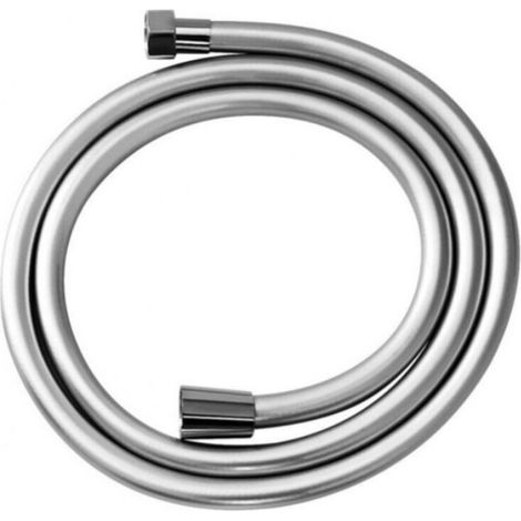 Tuyau De Douche - 1200 mm - Raccord 1/2 Pouces - Anti-Pliure Et Anti-Torsion - Finition Chromée Brillante - 1 Pièce (1/5)