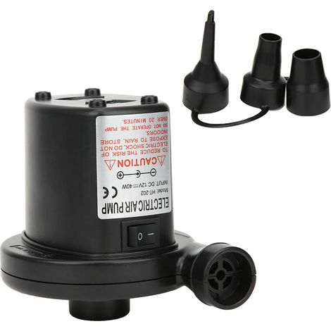 Elektrische Luftpumpe mit Saug- und Aufblasfunktion (2 in 1) für Pools und Luftmatratzen, EU-Stecker 180–240 V (1/5)