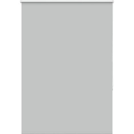 Verdunkelungsrollo Hellgrau 90x175 cm Stoffbreite 85,7 cm