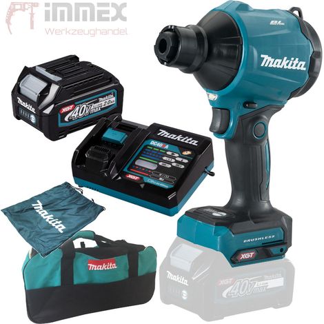 Makita Akku-Gebläse AS001GA102, 40 V, incl. Akku XGT 2 Ah, Schnellladegerät, Zubehör, Transporttasche (1/5)