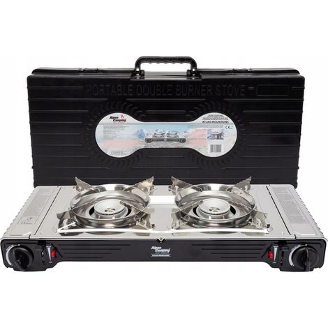Fornello doppio Alpen Camping ATLAS FSD