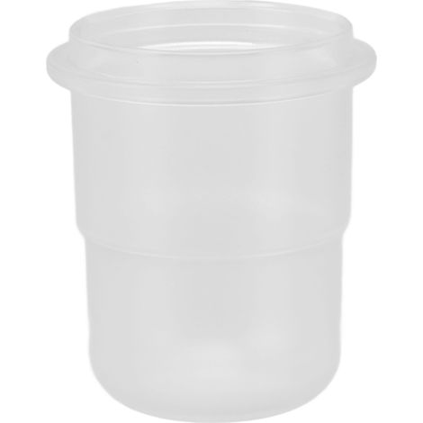 Doseur à café givré, 58 mm, doseur à poudre visible pour porte-filtre, idéal pour les cafés à domicile et les cafés. (1/4)