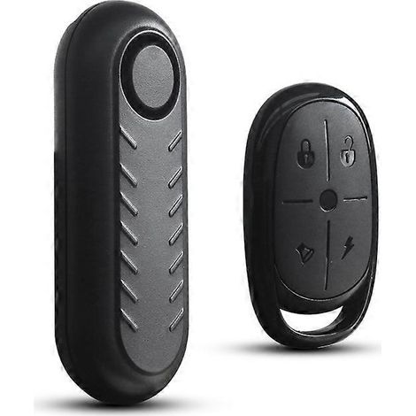 Sistema de alarma antirrobo con sensor de vibración de 110 dB para bicicletas eléctricas, motocicletas, carritos de golf, remolques, buzones, puertas de garaje, resistente al agua, para seguridad del (1/5)