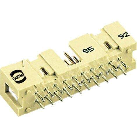 HARTING 09185146324 Connecteur mâle Nombre total de pôles 14 Nbr de rangées 2 1 pc(s) (1/3)