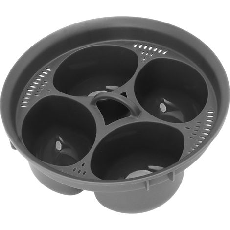 Panier vapeur multifonctionnel en polypropylène alimentaire, 4 moules à œufs, accessoire pour cuiseur à œufs vapeur TM5 (1/5)