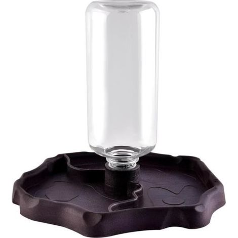 Bol d'eau de Nourriture pour Reptiles, Mangeoire à Eau pour Reptiles, Distributeur d'eau pour Reptile, Mangeoire Gamelle Tortue,