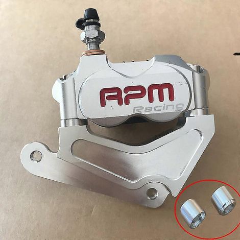 Étriers de frein radiaux à quatre pistons de 82 mm pour moto Honda Dio AF 18/27/28/34/35 - Argent 220 mm (1/5)