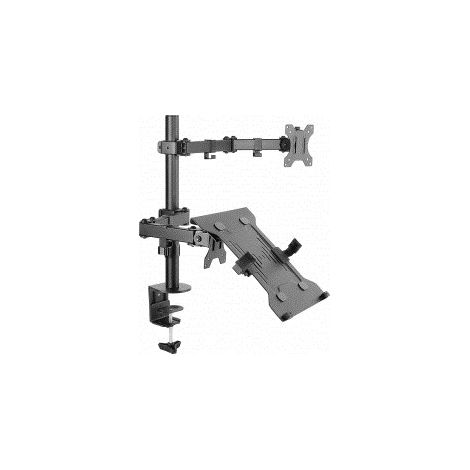 Art L 24 Support de bureau noir pour écran 10 à 32 pouces (1/4)