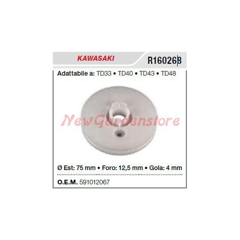Polea de arranque desbrozadora KAWASAKI TD33 40 43 48 R160268