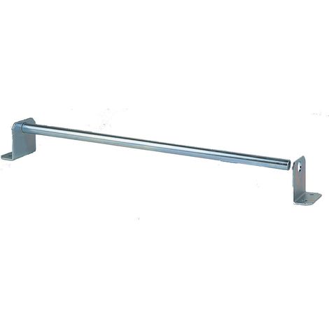 Centaure – Barre d'accrochage pour échelle 54cm – Acier zingué blanc – Accessoire pour échelle – Pour crochets
