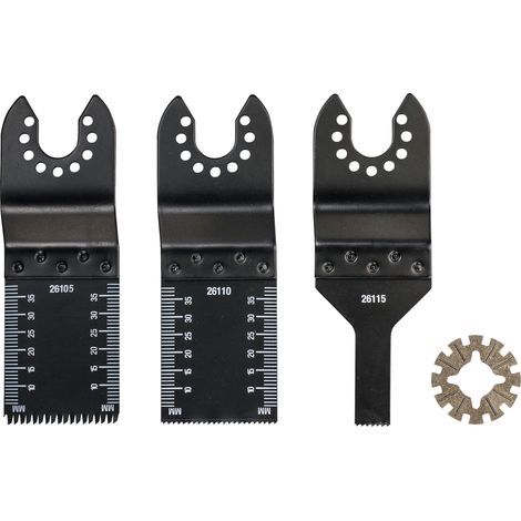 Set lame irwin per sega oscillante legno plastica (1/2)