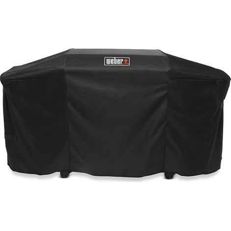Weber – Housse de protection pour plancha 76cm – Polyester résistant – Protection contre intempéries et poussière – Ventilation optimale