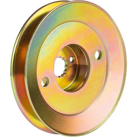 Poulie d'axe de coupe M163464 pour tondeuses à virage, poulie d'axe de plateau de coupe pour John Deere RE Z425 Z435 Z445, remplace M154394 (1/5)