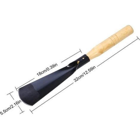Pelle À Main - Acier Au Carbone - Pour Jardinage Et Travaux Extérieurs - 1 Pièce (1/4)
