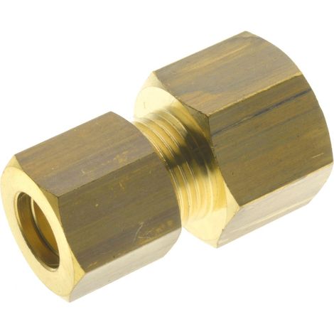 Adaptateur RS PRO Femelle métrique M14 BSP 1/8" femelle en Laiton, Droit ( Prix pour Paquet de 10 )
