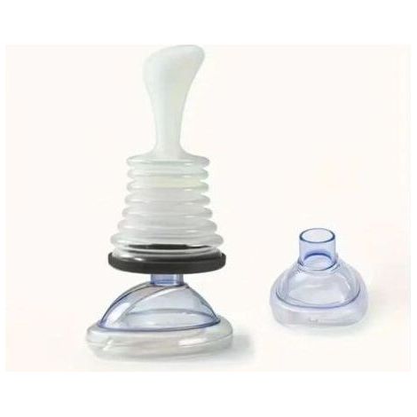 Dispositif de sauvetage en cas d'étouffement, dispositif d'aspiration des voies respiratoires portable, dispositif de premiers secours professionnel en cas d'étouffement, avec sac de rangement APERQ