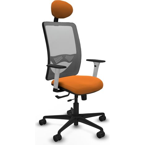 Silla de oficina piqueras y crespo Zulema blanco espuma cómoda (1/2)