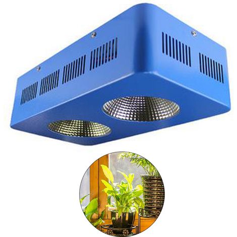 600W LED-Pflanzenlampe mit COB-Brennstoffzelle und Vollspektrum für Gewächshaus- und Zimmerpflanzen, Gemüse und Blumen (1/5)