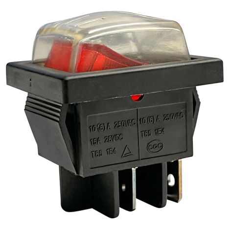 LEGANG KDC-A06-B 4Pin Wippenschalter 250V 15A (1/4)