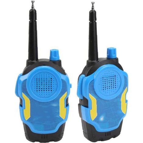 2pcs / Lot Professionnel Léger Portable Intercom Électronique Mini Kid Interphone Talkie Walkie Enfants Two Way Radio Portable (1/5)