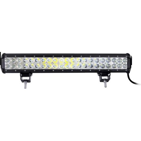 Barra de luz LED de trabajo, iluminación versátil, construcción duradera, 20 pulgadas, 126 W, inalámbrica. (1/2)
