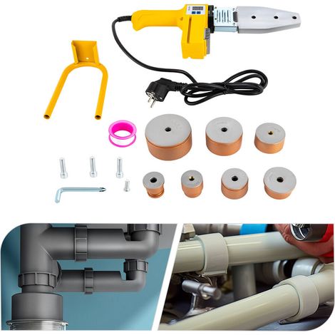 Appareil à souder les manchons 1000W Appareil à souder pour PPR PE PP Ø20-63mm tuyau plastique (1/5)