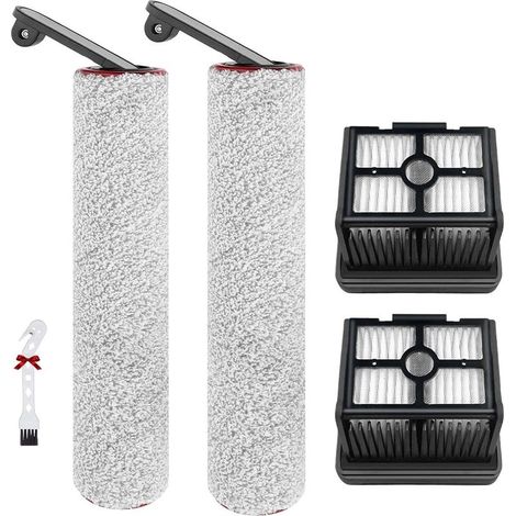 Accessoires pour aspirateur Dreame H12 Pro / H12 Dual – 2 brosses rotatives + 2 filtres Hepa – Nettoyage efficace tous types de sols (1/5)