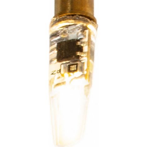 Ampoule LED G4 blanc chaud compacte - transparent et doré (1/4)