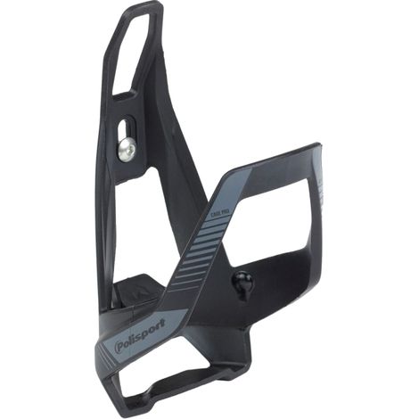 Portaborraccia Polisport Pro Evo Black Gravel MTB, 46 g, leggero e resistente. (1/2)