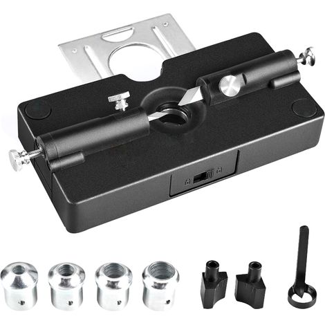 Outil pour transformer des barres de bois carrées en tiges de bois rondes – Accessoire de menuiserie – Outil pratique pour la maison et le bricolage (1/5)