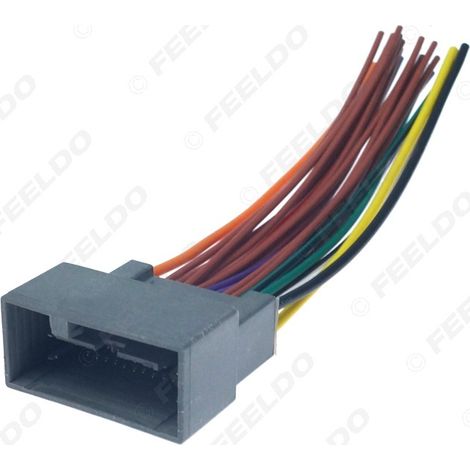 Convient pour la mise à niveau des systèmes audio des lecteurs DVD Honda Accord, Civic, XRV, City, CR-V et Odyssey de 8e génération avec faisceaux de câblage audio/vidéo.