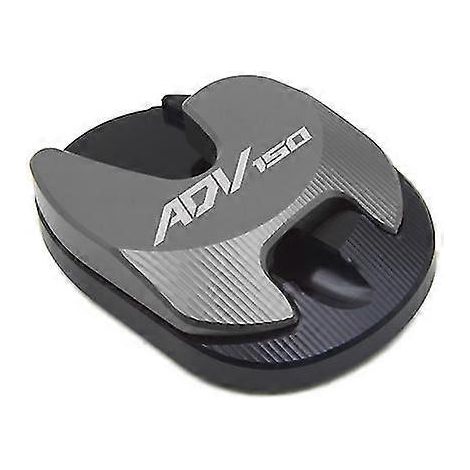 CNC-gefräste Seitenständerverlängerung für Honda Adv 150 (2019–2020) und PCX 160 (2020–2021) – ADV150 – Grau